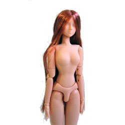 Amazon | オビツボディ 27cmボディ用植毛ヘッド01 ナチュラル レッド